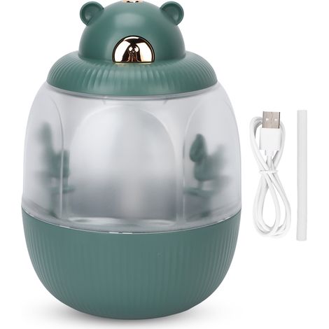 Humidificateur 50ml/h, brume micrométrique, 2 niveaux réglables, humidité constante, mini brumisateur d'air silencieux (1/5)
