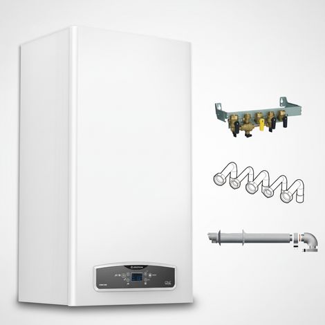 Ariston CARES ONE 30kW , Chaudière à Condensation Complète (Barrettes, Douilles, Ventouse), A+