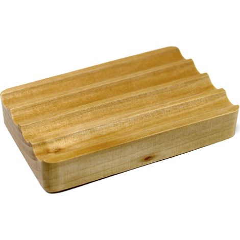 Porte-savon en bois Hemu - Ondulé- Vendu par 1 (1/3)