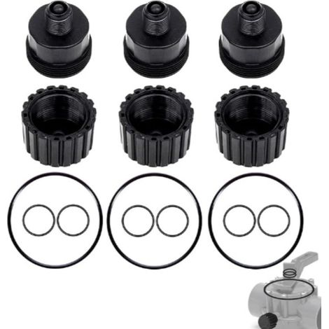 Graisseur Compatible Jandy 2133 – pour Vannes Jandy Gray à 2 et 3 Voies – Entretien des Joints et Pièces Mobiles (1/4)