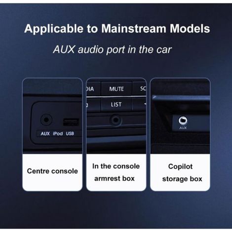 2pcs Câble adaptateur USB C vers Jack 3 5mm - Câble flexible PVC Compatible appareils USB Type C - Audio voiture et écouteurs - 1m (1/5)