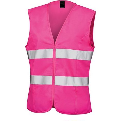 Gilet de sécurité - Taille L - Rose (1/2)