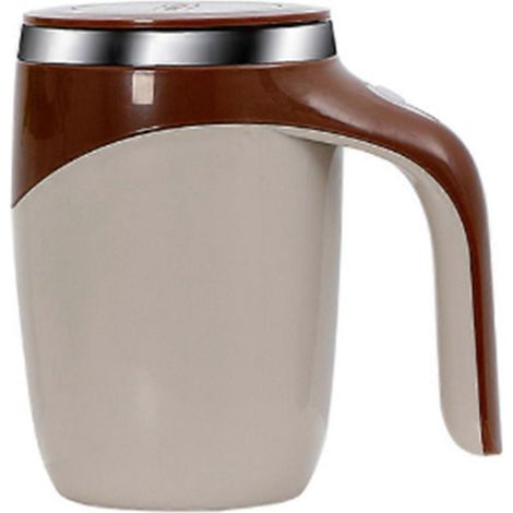 Wiederaufladbarer elektrischer Becher mit automatischer magnetischer Rührfunktion, Rotationsfunktion und Hochgeschwindigkeitsmixer. (1/5)
