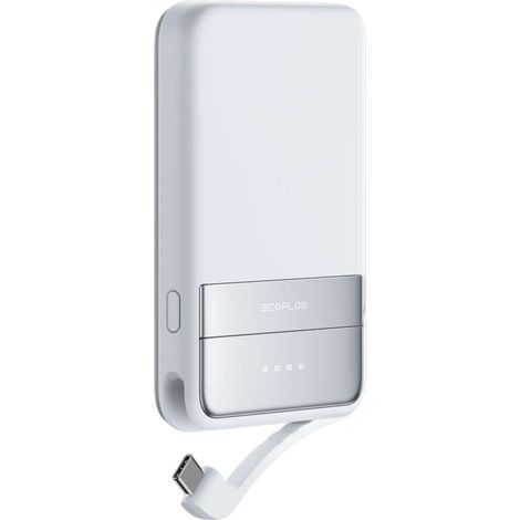 EcoFlow Rapid Magnetic Power Bank 5,000 mAh – Light Blue – Fast Charging & Sleek Design