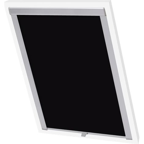 Maison Exclusive - Persiana enrollable opaca negra CK04 GGL y GGU