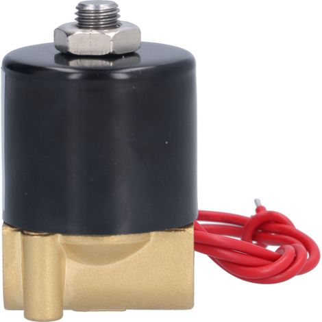 Électrovanne bidirectionnelle à action directe 2W-025-08GBN pour admission d'air de compresseur, électrovanne d'arrivée d'eau solaire, démarrage à pression nulle, 110 V CA (1/5)