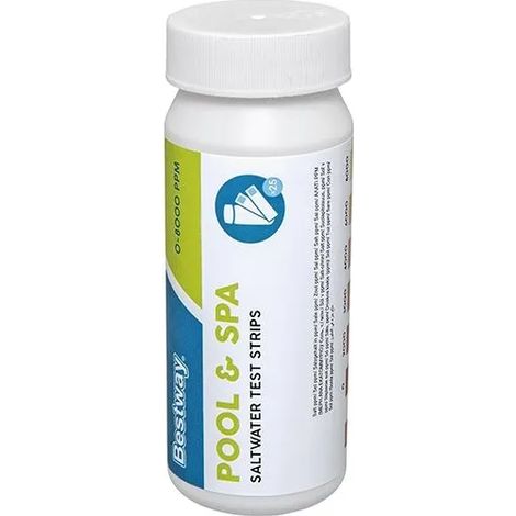 Bestway Bote Tiras Reactivas Sistema Salado Piscina y Spa