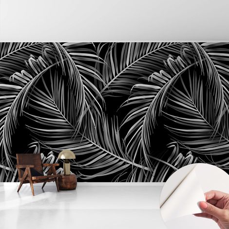 Papier peint autocollant adhésif avec imprimé motifs uniques apparence moderne Motif exotique 416x254 cm (1/5)
