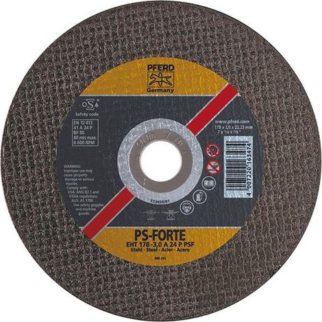 Disco de corte A46PPS 125-1,6 mm Gera. Caballo (1/2)