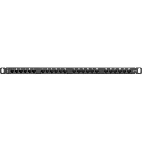 24-port UTP Kategorie 6 Steckleiste Lanberg PPU6-0024-B (1/4)