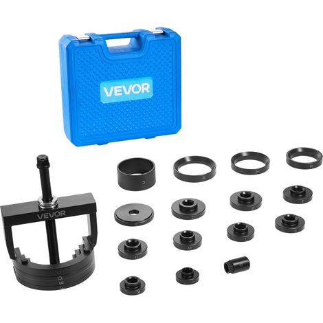 VEVOR Kit di Rimozione e Installazione di Mozzo e Cuscinetti Ruota per Veicoli a Trazione Anteriore, Strumento di Rimozione dei Cuscinetti Ruota Anteriore, Kit di Sostituzione Parti di Autoveicoli