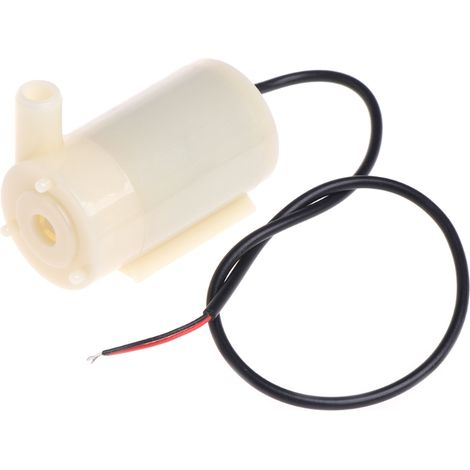 Pompe à eau submersible mini, silencieuse, pour aquarium, débit max. 100 L/h, idéale pour fontaines et aquariums de table. (1/5)