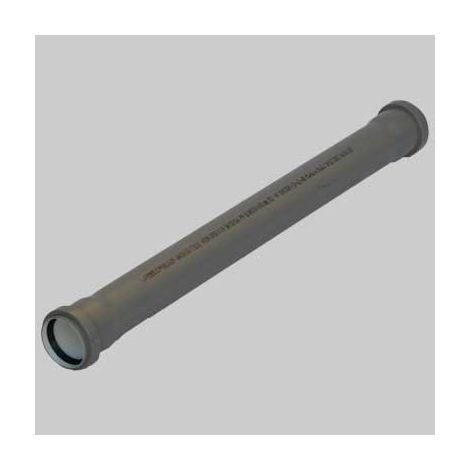 TUBO CON DUE BICCHIERI Ø 110 PP HTEM - mm 1000