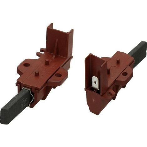 ARISTON INDESIT 2 SPAZZOLE CARBONCINI MOTORE LAVATRICE 00196539 482000023015 SP1 (1/2)
