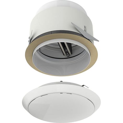 Bouche coupe-feu plafond suspendu 125mm - AXELAIR - BCFH125