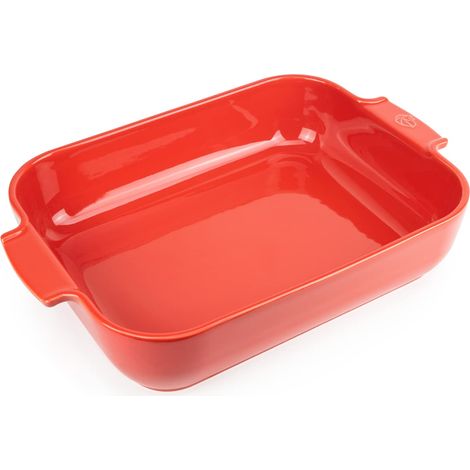 PEUGEOT PSP60015 Appolia Pirofila Rettangolare 40cm, Ceramica, Rosso (1/5)