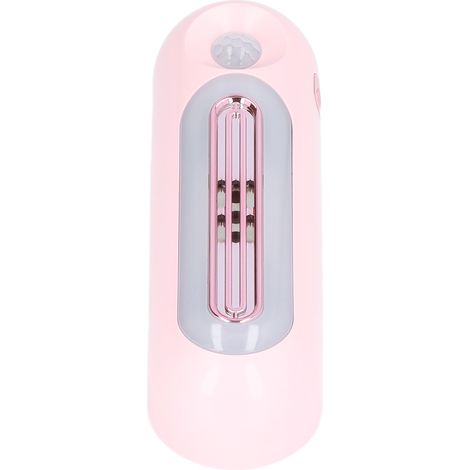 Kühlschrank-Geruchsneutralisator, intelligentes, bewegungsaktiviertes Nachtlicht, Luftreiniger, Schuhschrank-Geruchsneutralisator, USB-aufladbar (mit integriertem Akku), rosa (1/5)