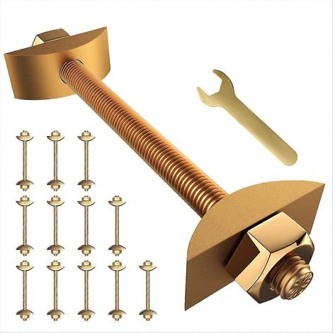 Boulons de fixation pour comptoirs, fixations pour joints de comptoir, lot de 12 (1/5)