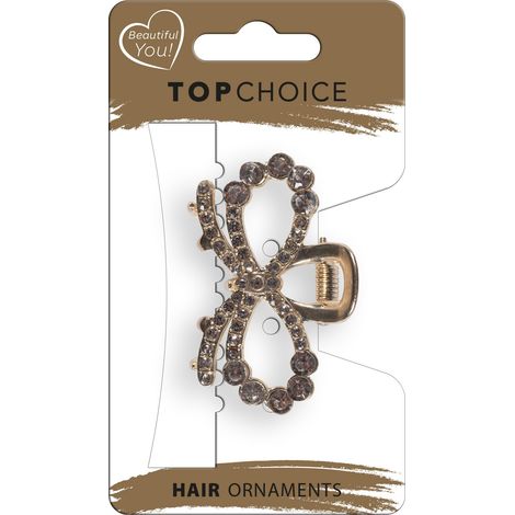 Pinza para el cabello TOP Choice - Zirconios