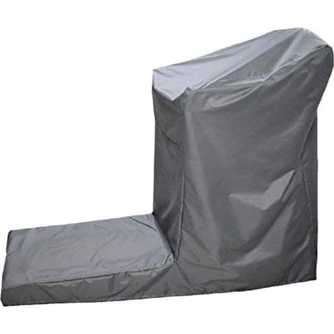 Housse de protection grise 189 x 91 x 155 cm - Pour tapis de course stationnaires (1/5)