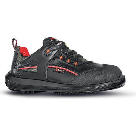 UPower calzado de seguridad Iroko talla 43 negro / rojo - RR20304-43