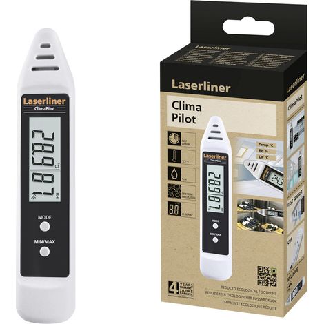 Laserliner ClimaPilot Luftfeuchtigkeits- und Temperaturdatenlogger (1/5)