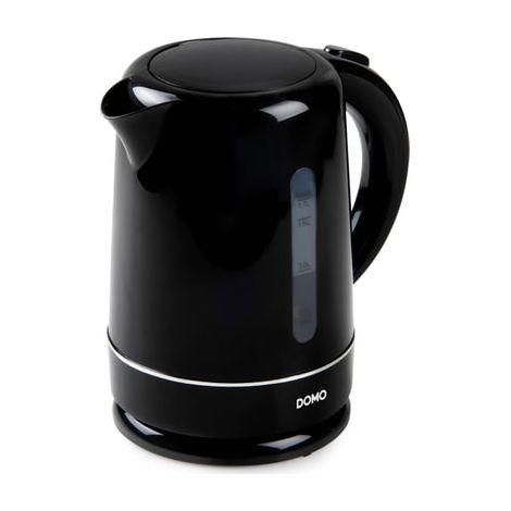 Bouilloire électrique DOMO DO9256WK 1,7 L 2200 W noire base pivotante 360° (1/5)