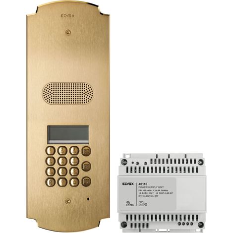 VIMAR - K41640 Kit Patavium 2F+ audio tast.+disp.ottone