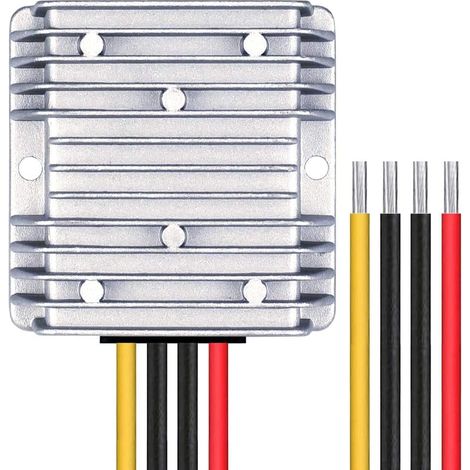 DC/DC Tension Convertisseur Régulateur DC 24V Abaisseur à 12V 20A 240W Buck Transformateur Étanche (1/5)