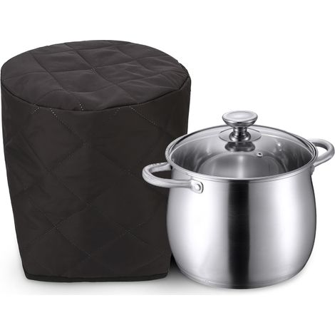 Housse de protection ronde et imperméable pour casserole, cuisinière et autres appareils de cuisine. (1/5)
