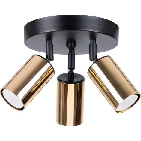 Ceiling lamp WINX 3P black/gold (1/5)