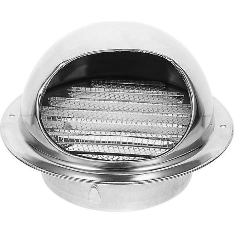 Grille d'aération murale, capuchon de ventilation métallique pour hotte aspirante. (1/5)