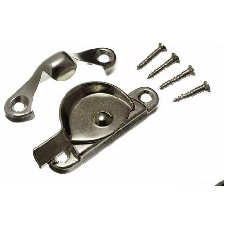1 loquet de sécurité en acier zingué BZP