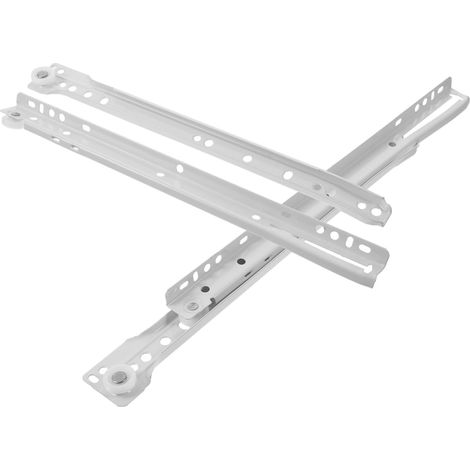 2 jeux de glissières robustes pour clavier, tiroir en fer à roulement (1/5)