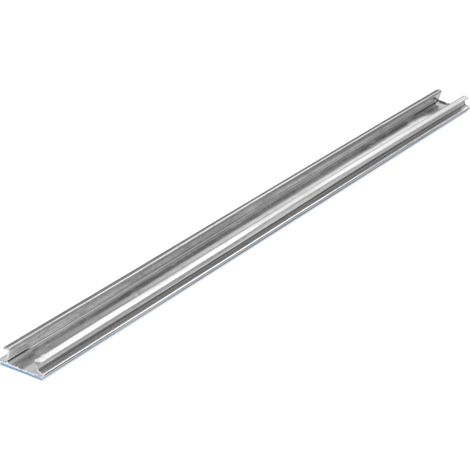 Support adhesif à poser pour profil leds - Hauteur : 4,3 mm - Largeur : 13 mm - Longueur : 3000 mm - Matériau : Plastique - VOKIL