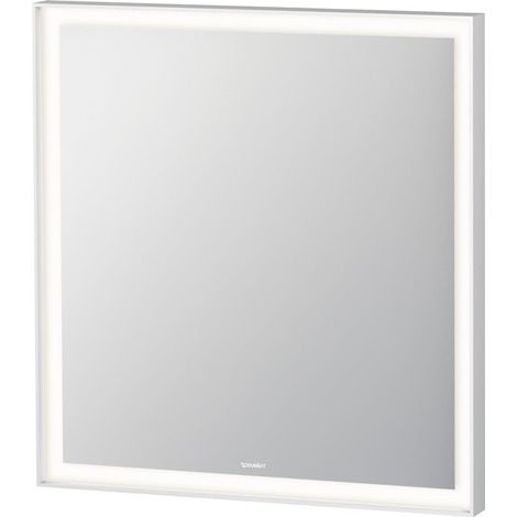Miroir DuravitL-CUBE éclairage 38 W 650x67mm