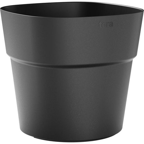 TeraPlast Vaso Andromeda 38 Antracite Plastica Riciclata