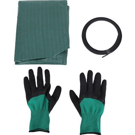 Set of 3 Water-Resistant Garden Bags for Collecting Leaves and Outdoor Waste (1/5)