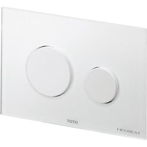 Plaque de commande NEOREST 150 x 220 x 5 mm blanc TOTO