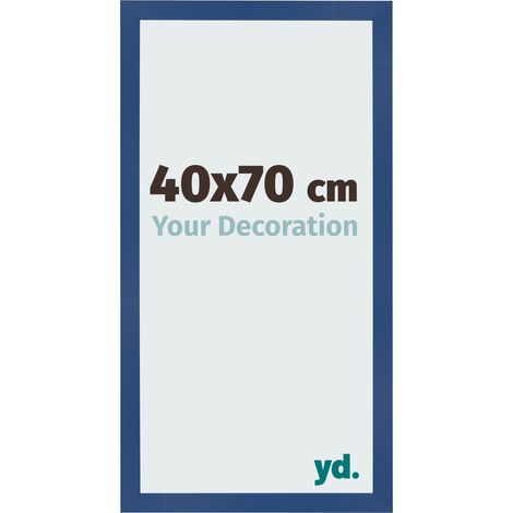 yd. - Cadre photo 40x70 - Bleu Fonce - MDF - Bologna