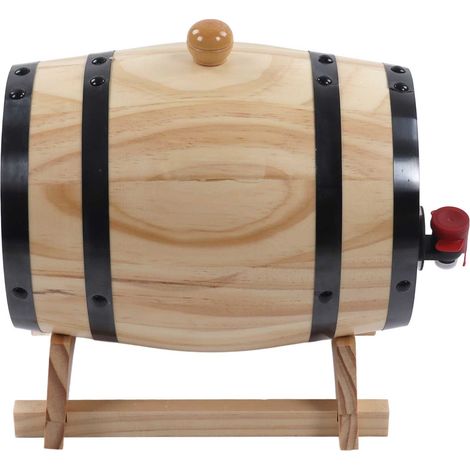 Fûts de pin pour le vin, fûts de vieillissement en pin pour le vin artisanal, fûts de bière en bois pour bar, traiteur et barbecue (1/5)