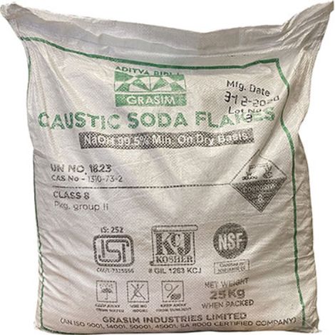 Soda caustica scaglie kg 25