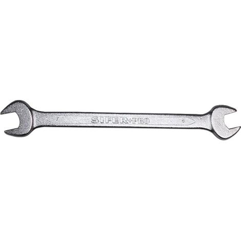 sifer+pro llave fija cromo vanadio 2 bocas   6-  7 111-2-623563