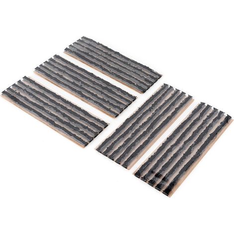 Reifenreparaturstopfen aus Naturkautschuk, universell für Autos und Motorräder, schwarz