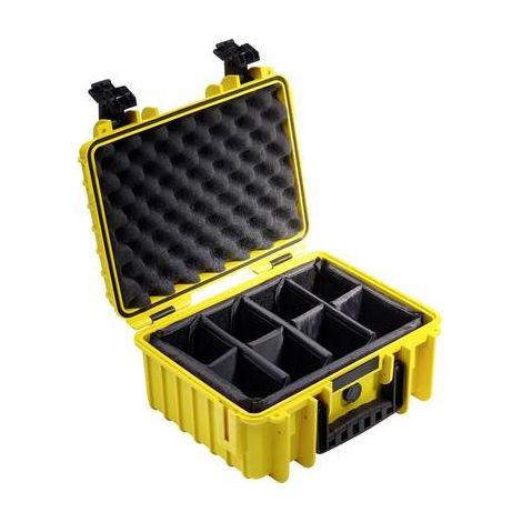 B&W 3000/Y/RPD mallette d'équipement Mallette classique/sac Jaune (1/2)
