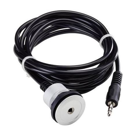 Schlegel RRJKL3.5 Jack Audio Cavo [1x Spina jack da 3.5 mm - 1x Presa jack da 3.5 mm] 2.00 m Nero (1/2)