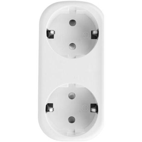 Prise WiFi intelligente 2 en 1 à commande vocale Prise WiFi intelligente pour la maison (1/5)