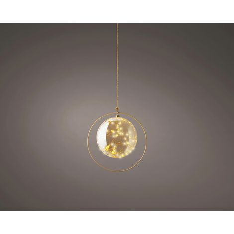 Kaemingk Micro LED Kugel Ø 26 cm 40 Lichter klassisch warm Indoor