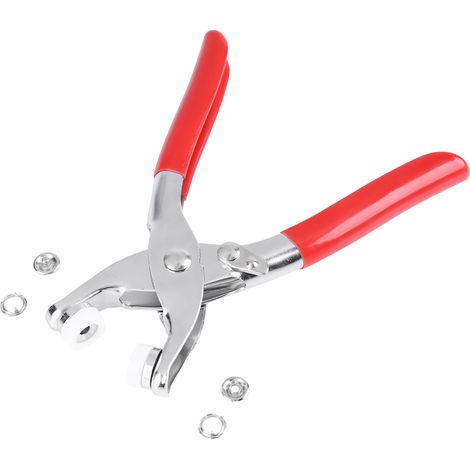 9,5-mm-Handzange mit 120 Sätzen farbiger fünfzinkiger Clips (in einer Schachtel) (1/5)