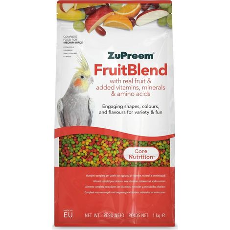 ZuPreem Fruit Medium Bird - 1 kg